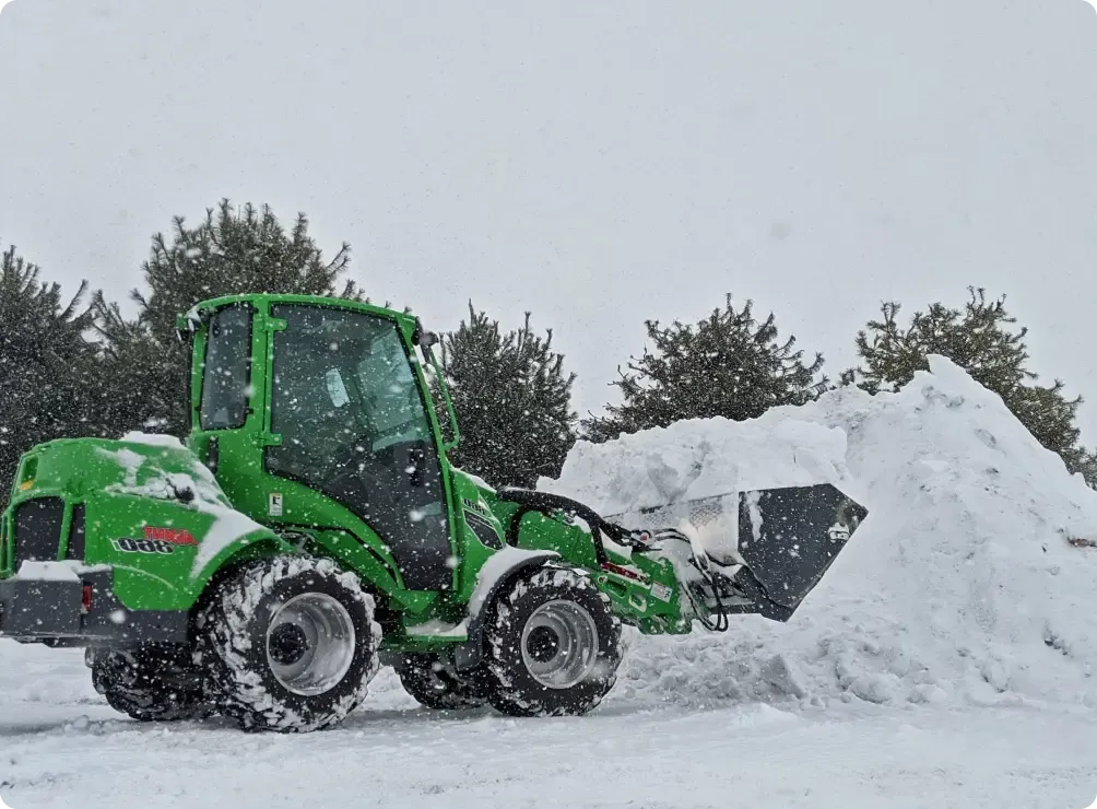 Tractor site work